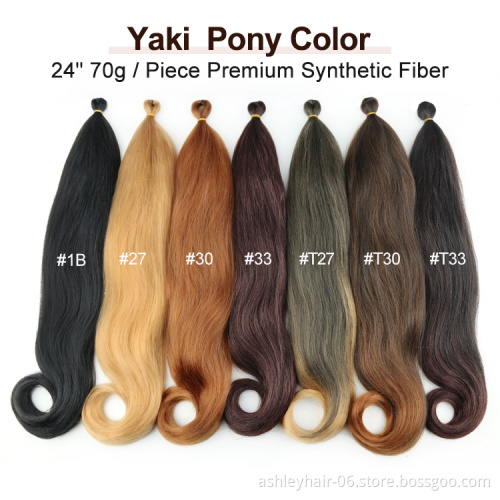 Cheap price afro curly braid hair for afro synthetic yaki pony yaku wave braiding hair extension